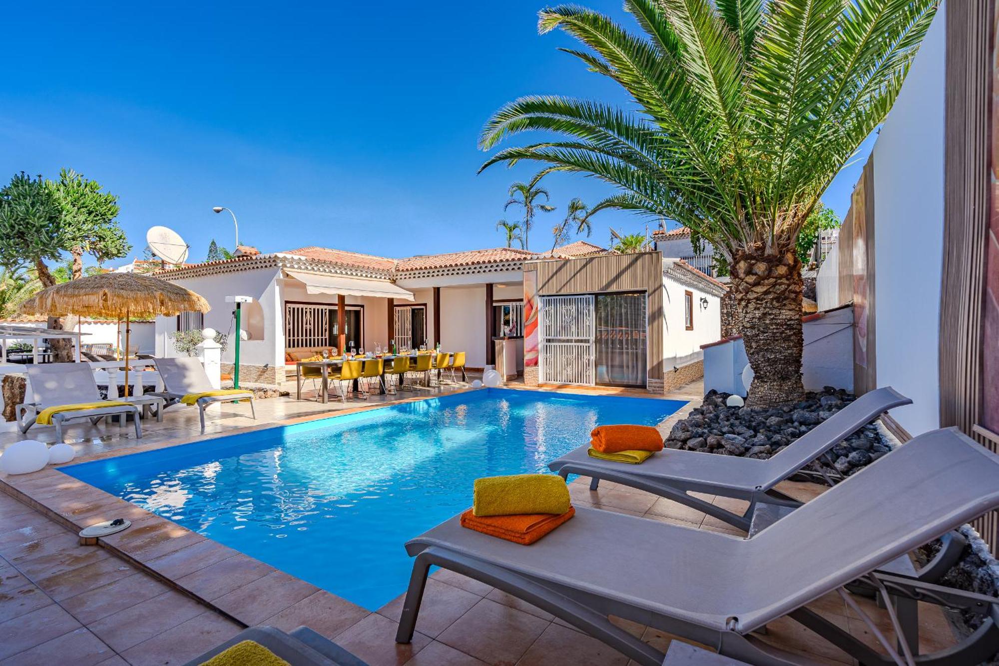 Villa 4Bed Private Pool En Los Cristianos Los Cristianos  Extérieur photo