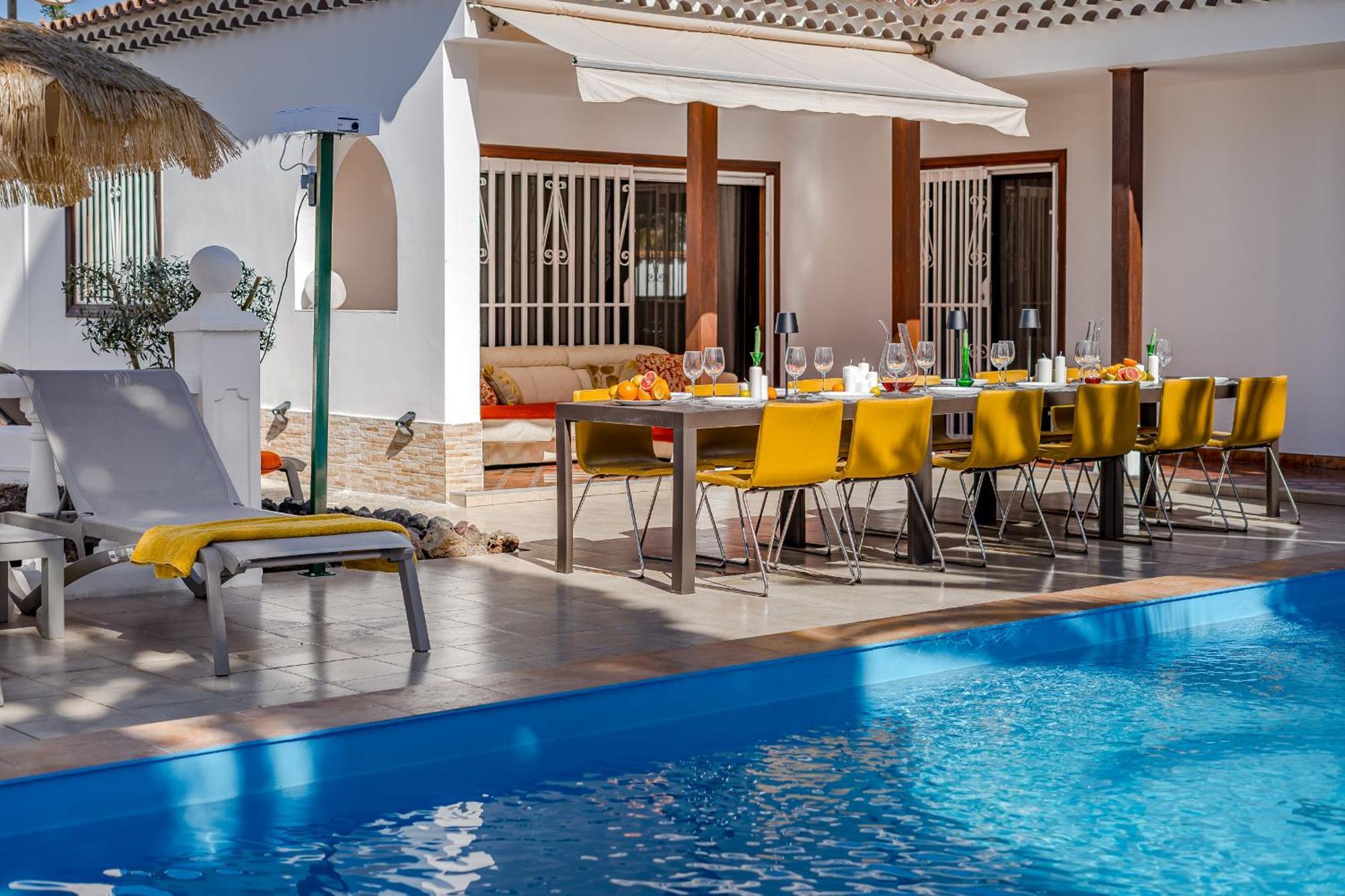 Villa 4Bed Private Pool En Los Cristianos Los Cristianos  Extérieur photo