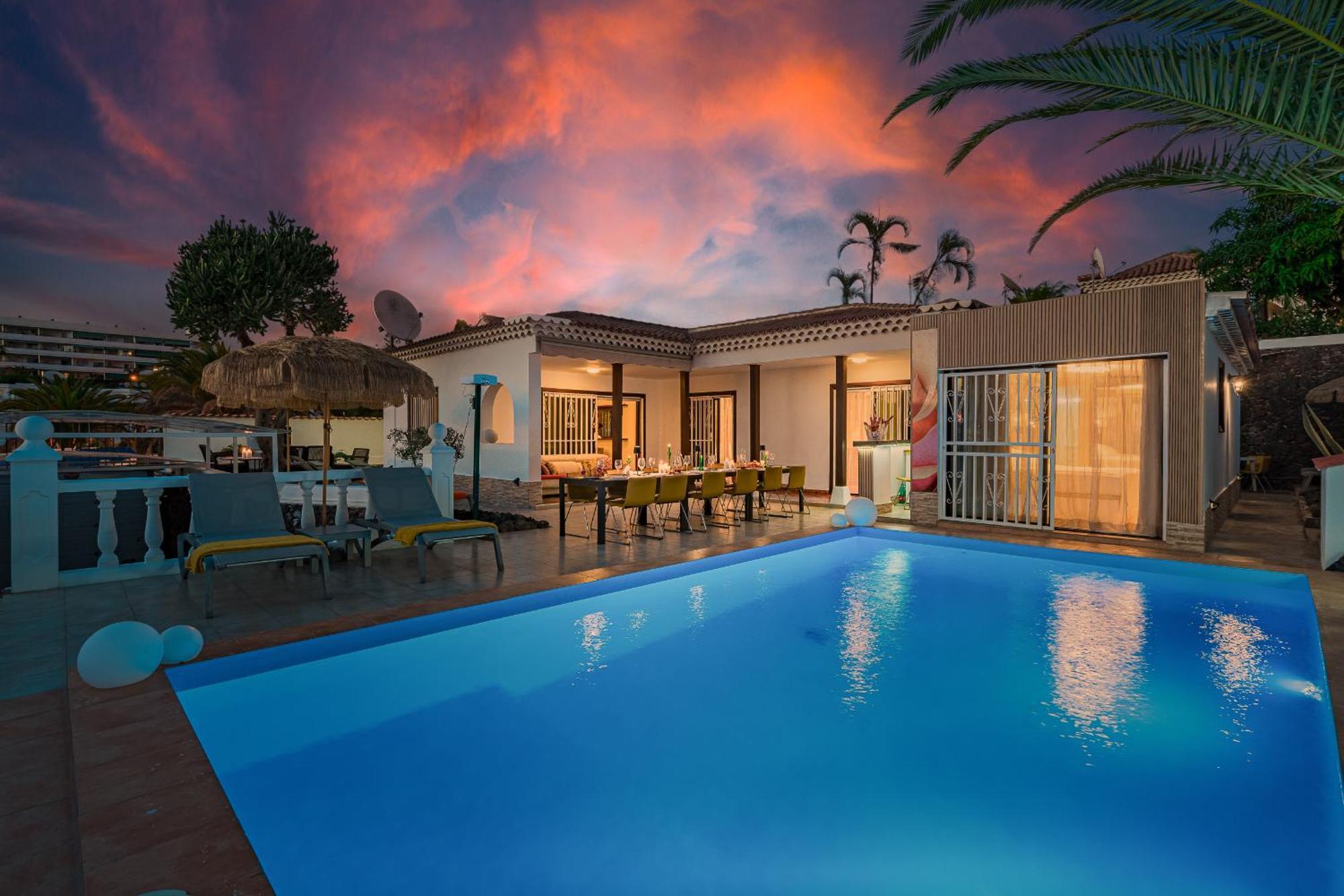 Villa 4Bed Private Pool En Los Cristianos Los Cristianos  Extérieur photo