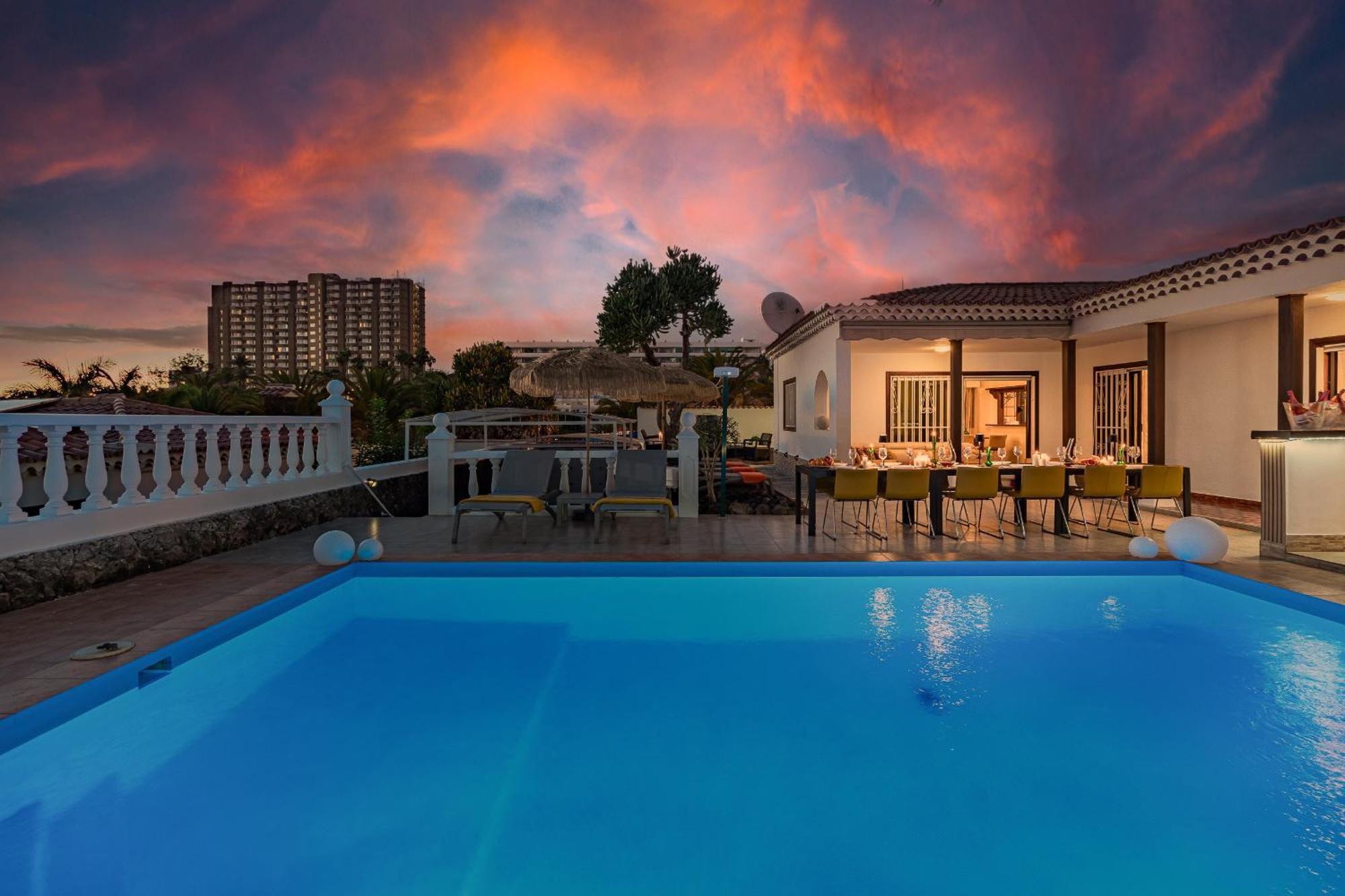 Villa 4Bed Private Pool En Los Cristianos Los Cristianos  Extérieur photo